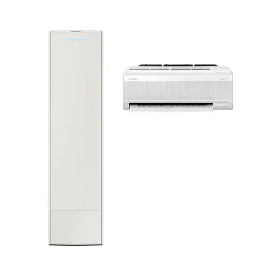 (1Q) 삼성 에어컨 무풍갤러리 AF9900일반 베이지 스탠드+벽걸이 25평+6평 (60) AF80F25D28BRS