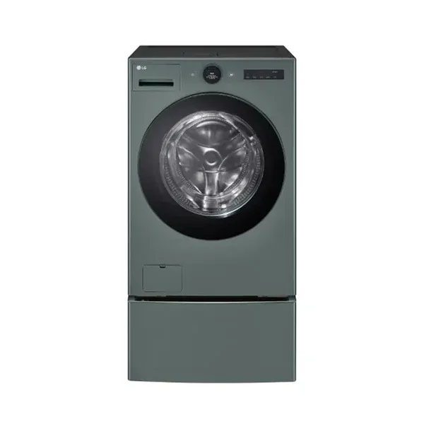 [LG] 트롬 오브제컬렉션 워시콤보 세탁기 25kg+건조기 15kg+미니워시 네이처 그린 (FH25GAGX)