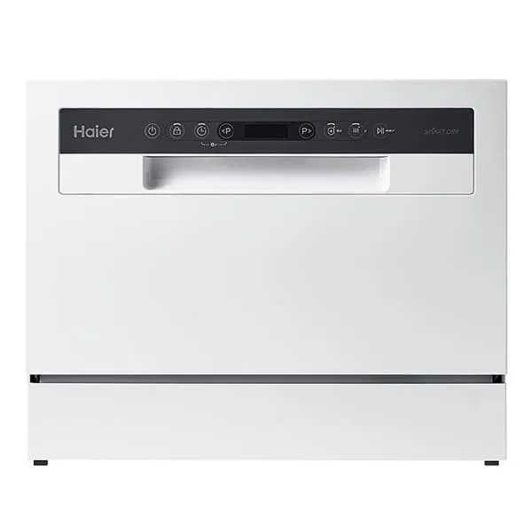 [하이얼] 자동문열림 식기세척기 6인용 (화이트) (HDW06MFW) (36개월)