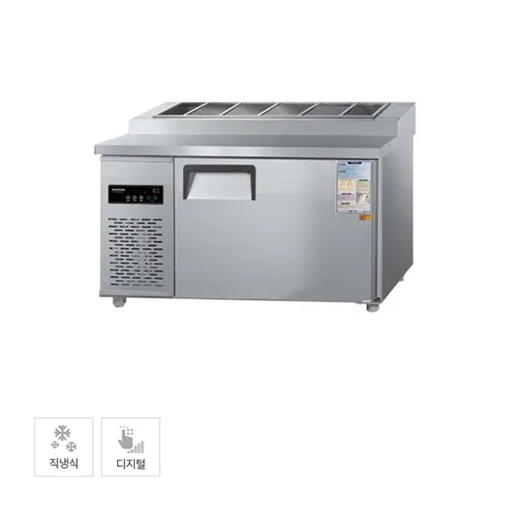 [그랜드우성] 직냉식 김밥 냉장고 260L (내부스텐) (36) CWSM-120RBT_내부스텐 (K)