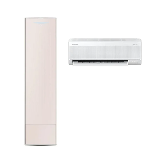 삼성 에어컨 무풍갤러리 AF9900일반 샴페인 스탠드+벽걸이 20평+6평 AF80F20D27CRS